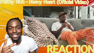 Philthy Rich - Heavy Heart (Official Video) REACTION!!