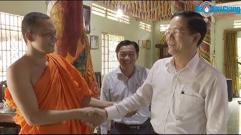 Lãnh đạo tỉnh thăm, tặng quà nhân Lễ Sene Dolta