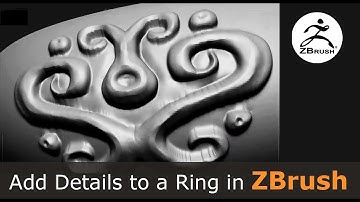 Add Details to a Ring in ZBrush