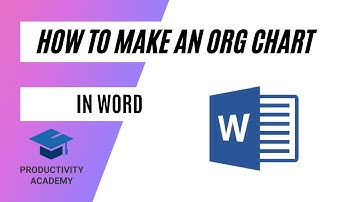 How To Make An Org Chart In Word