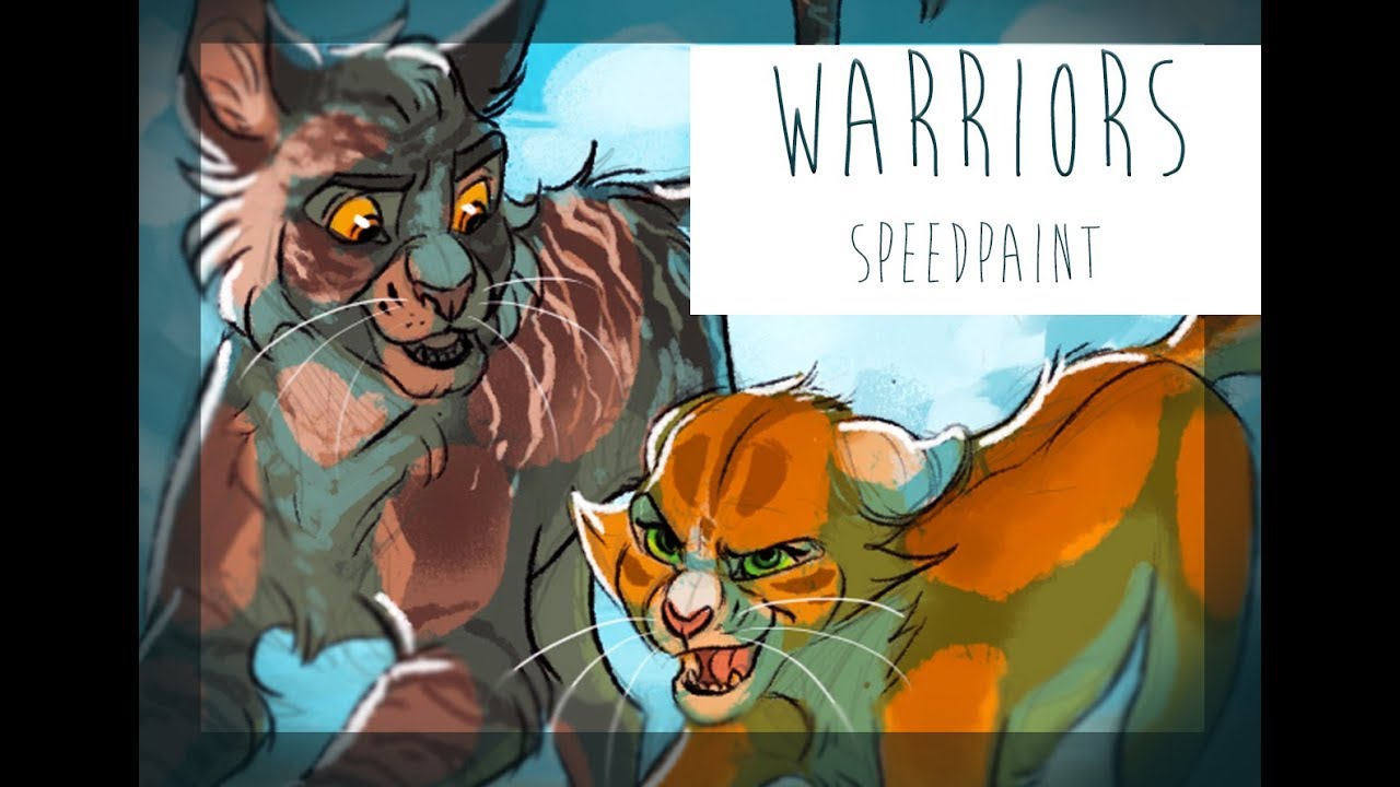 "Running free" - warriors speedpaint - YouTube