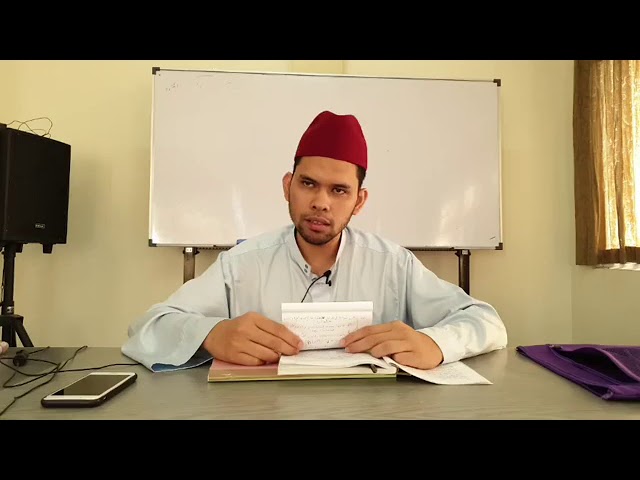 Sesi 8 l Nazam Az-Zawawi 'Ala Qawaid Al-'Irab l Al-Fadhil Ustaz Izham Hakimi class=