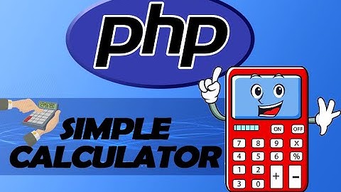 $22 -Simple Calculator Using PHP | PHP Beginners | தமிழ்