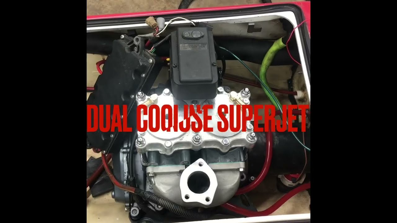 How to Dual cooling upgrade for squarenose superjet W/bilge delete