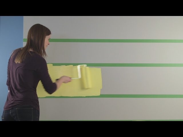 Yellow Striped Wall Paint Ideas seattle 2022