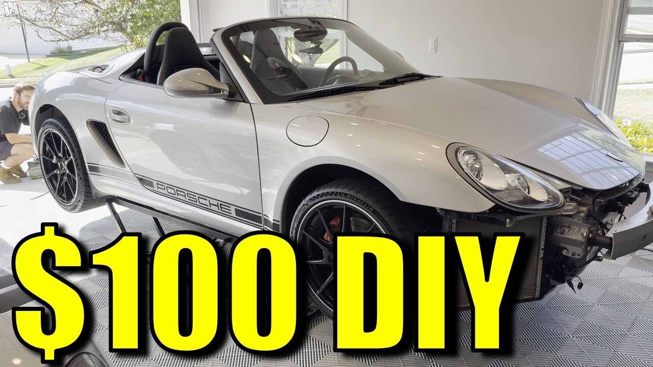 Porsche Oil Change 2009-2016 Boxster / Cayman / GT4 / Spyder With Service Reset