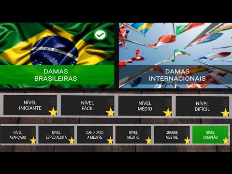 Dicas e Truques #91, Vencendo até o Campeão APP Damas (Regra brasileira)