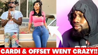 THIS HARD!! Offset & Cardi B - JEALOUSY  | REACTION Resimi