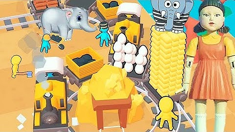 Unlock Rail Lands 🪨🔥🪵🚂 (part 18) _ News Gameplay 2022_Walkthrough, iOS Android Game~Nabila Games