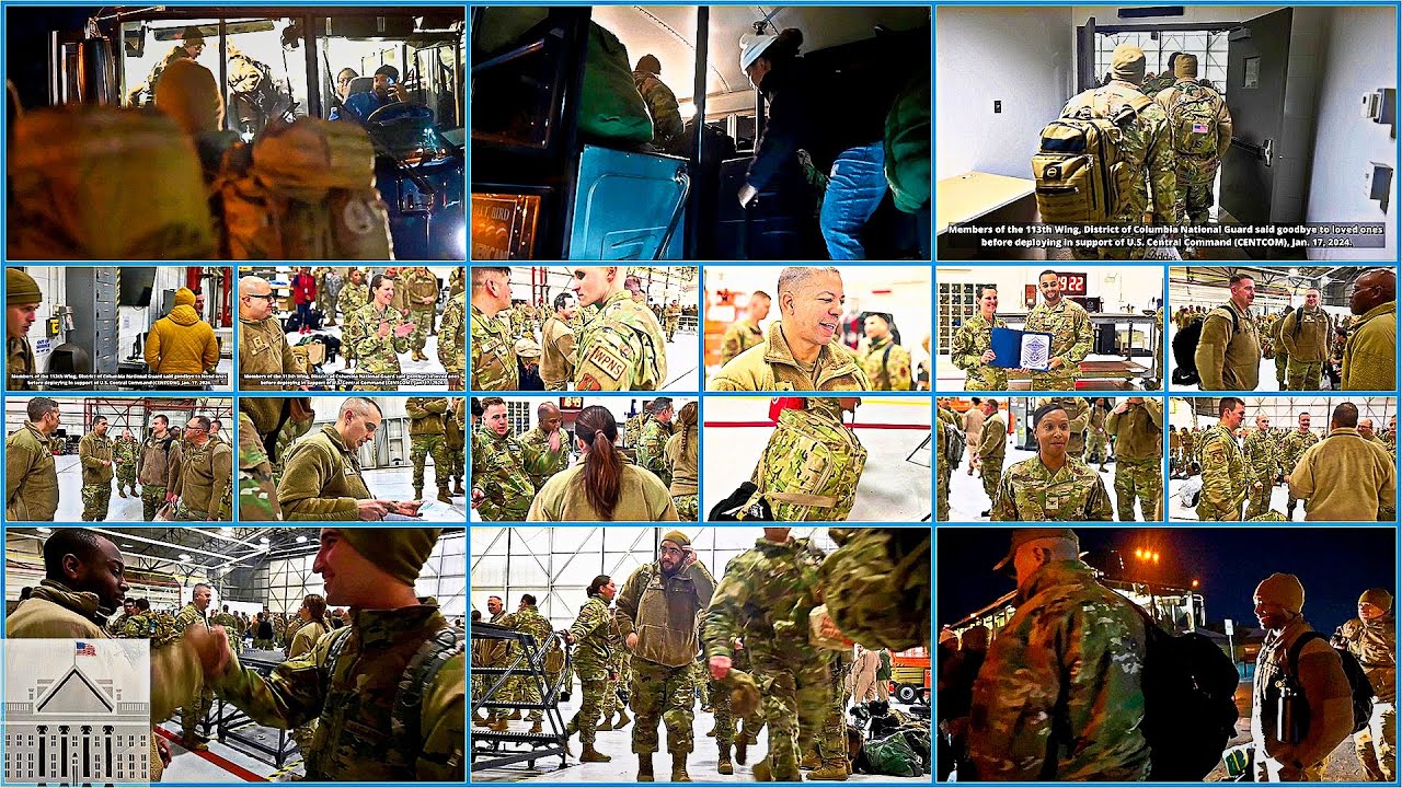 District of Columbia National Guard Deploys to U.S. Central Command