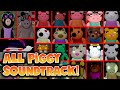 ROBLOX PIGGY ALL SOUNDTRACKS CHAPTER 1-10 CHARACTERS/SKINS! | Piggy Roblox