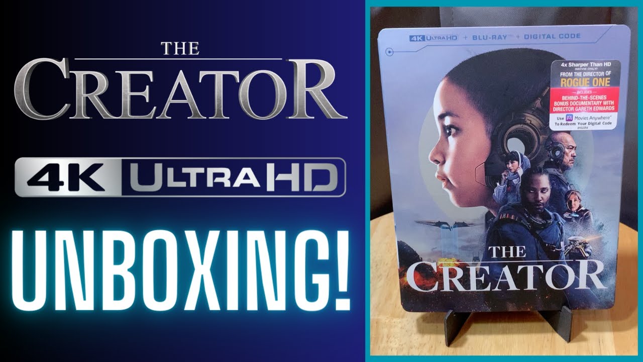 The Creator 4K UltraHD Unboxing! 