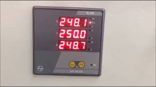 L&T WL4110  VAF METER SETTINGS IN 1 MIN