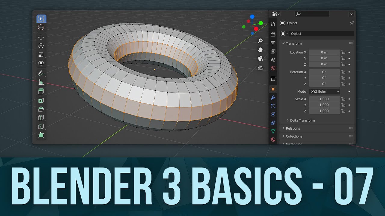 Uændret Polering Sport BLENDER BASICS 7: Editing Object Data - YouTube