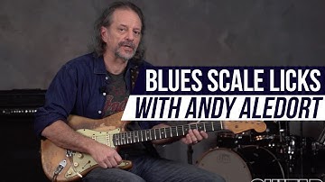 Blues Lesson - Blues Scale Licks using Major Thirds with Andy Aledort