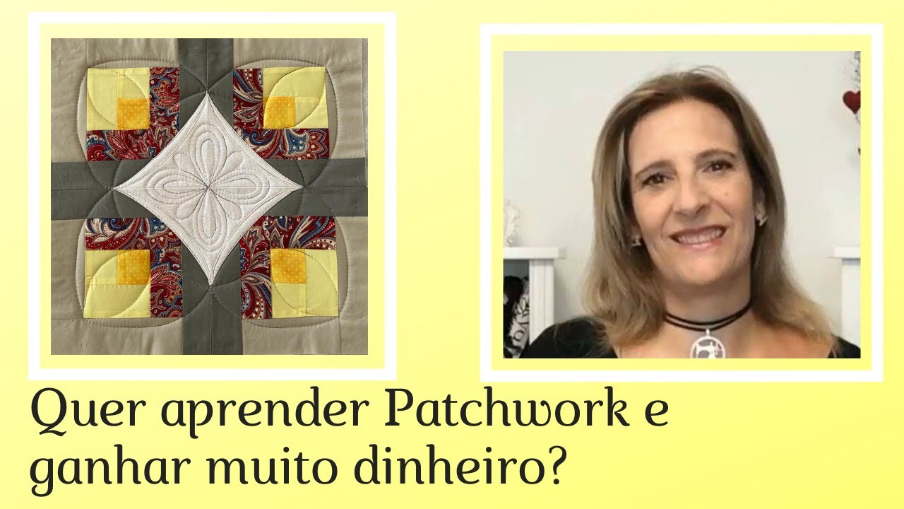 Como unir blocos de Patchwork de forma simples e descomplicada?  Dicas incríveis com Bia Abdalla
