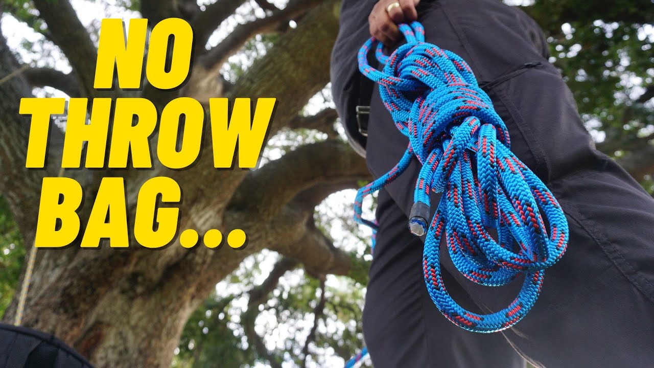 How To Throw Into a Tree Without a Throw Bag, Coil and Bight