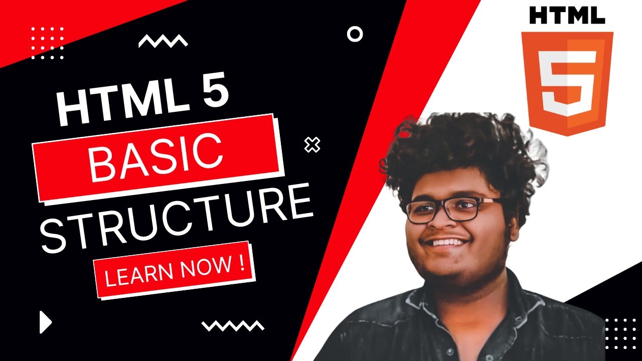 Html5 Basic Structure | Website Development Course in Hindi - YouTube