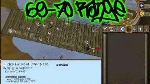 Runescape Botting | Obby Range Pure | Video 1 RSbot