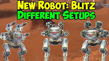 New Power Robot Blitz Gameplay - War Robots Test Server WR
