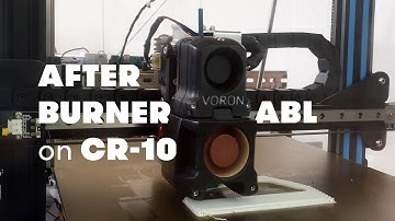 The Afterburner on CR-10 - inductive probe and ABL