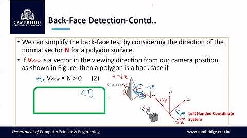 Visible Surface Detection | Computer Graphics | VTU - 18CS62 | Prof Priyadarshini M
