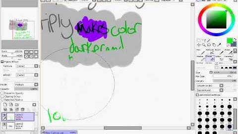 Paint Tool Sai Tutorial Part 1