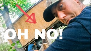 So SCARY! Amish Cabin Delivery Gone WRONG!