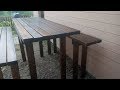 The simplest table and bench for your dacha! Don't buy DIY!