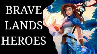 Лучшая стратегия в жанре героев Braveland Heroes для android!Выбери героя и собери свою армию screenshot 1