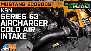 2018-2022 Mustang EcoBoost K&N Series 63 AirCharger Cold Air Intake Review & Install