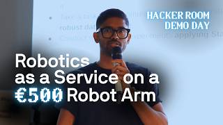 Deformable Object Manipulation on $500 Robots | ManiFlow + Imitation Learning | Hacker Room Demo Day