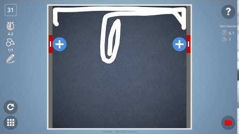 Check out how I solved level 31 in Brain It On! #BrainItOn