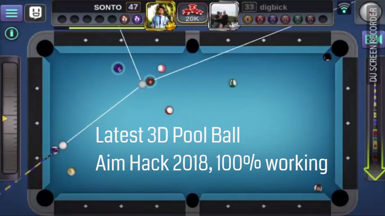 3D POOl BALL hack mod and tricks