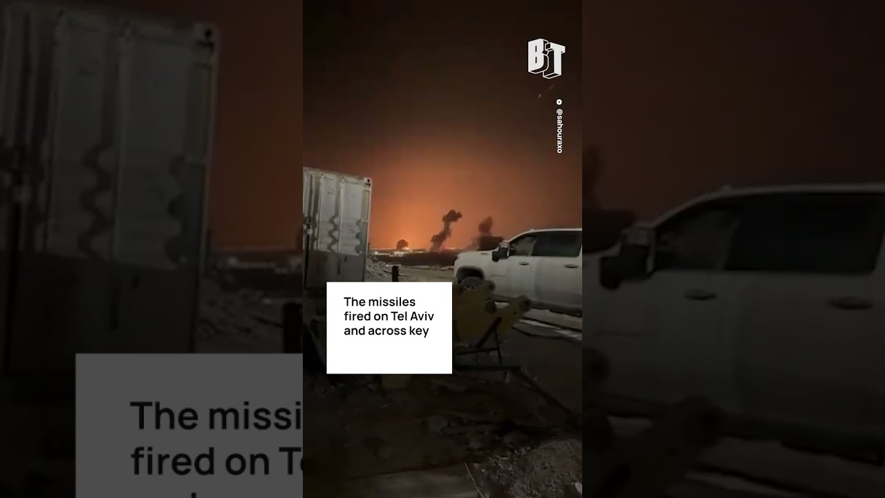 Iran Has Fired Hundreds Of Missiles At Israel In One The Biggest Attacks On Its History