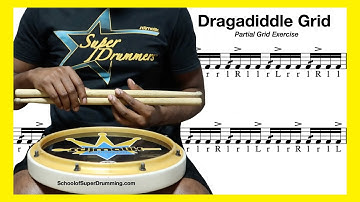 INTERMEDIATE FOR DRUMMERS | Dragadiddle Grid + Breakdown