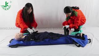 YJK-E-4-1 emergency rescue carry sheet medical soft stretcher screenshot 5