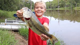 Largemouth Bass Catch, Clean, and Cook