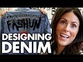 We Made Denim Jackets w/ a Celeb Fashion Designer! (Beauty Trippin)