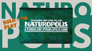 Naturopolis | How to Play & Solo Board Game Playthrough | Sprawlopolis but Nature!