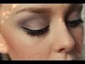 Makeup tutorial  purple  grey