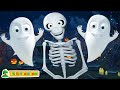 Five Little Skeletons, पांच छोटे कंकाल, Halloween Rhymes for Kids by Little Treehouse India