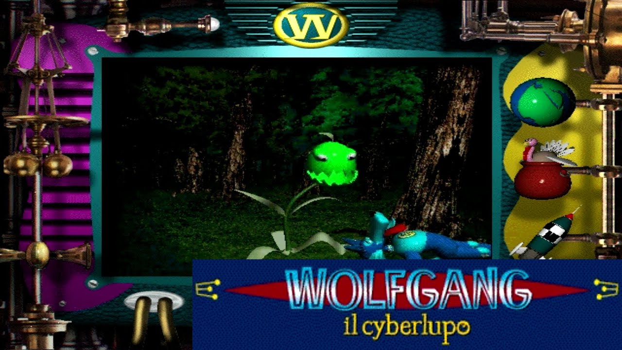 WOLFGANG il cyberlupo (Windows game 1995)