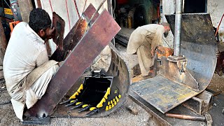 Expert Welders Build a Heavy-Duty Excavator Bucket