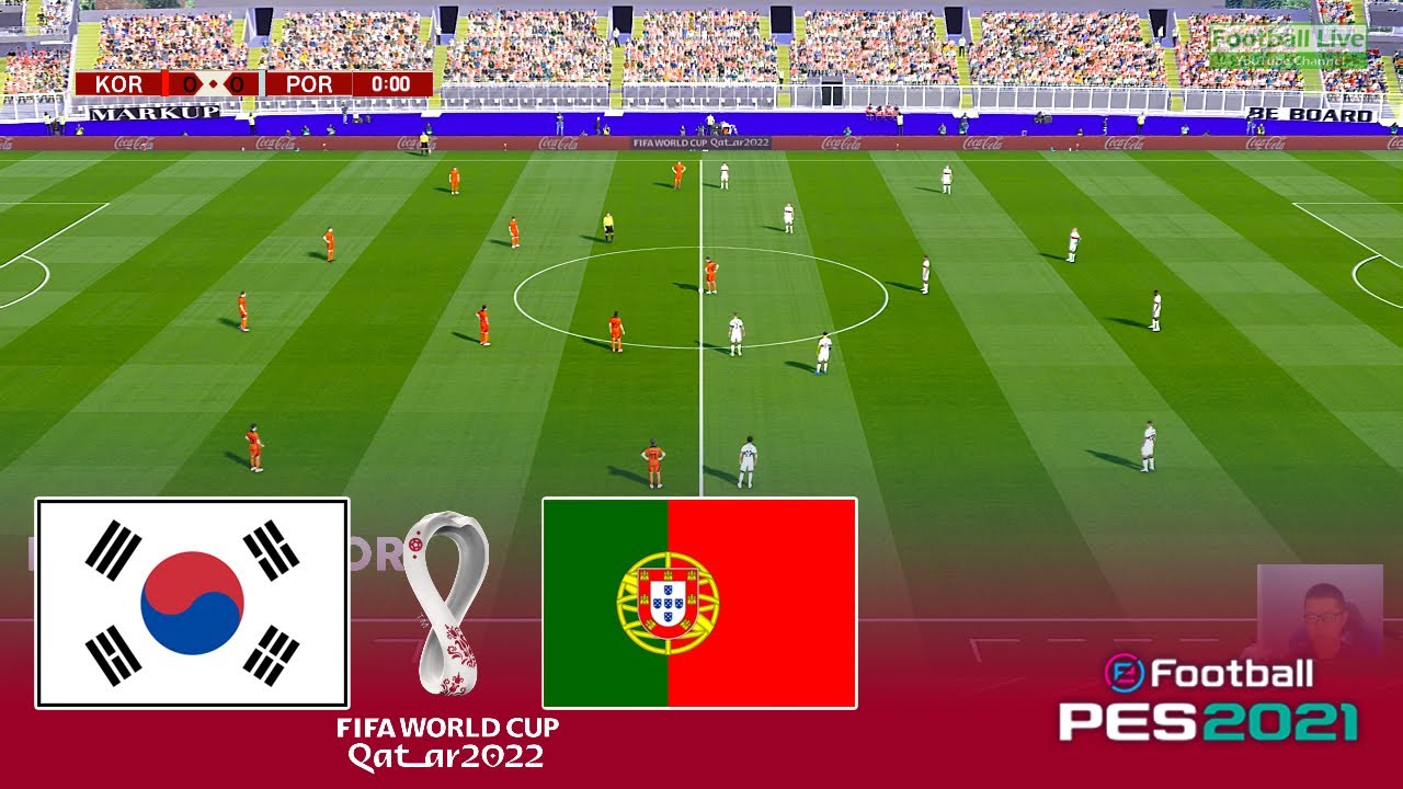 South Korea vs Portugal FIFA World Cup Qatar 2022 Watch Along and eFootball21 Gameplay