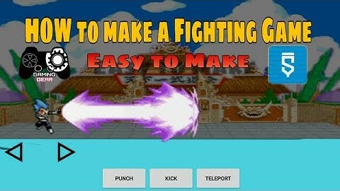 Sketchware how to make a Fighting game #1