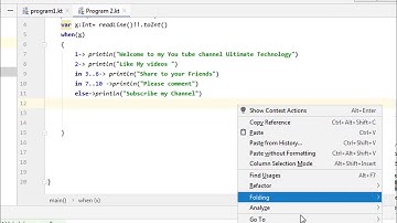 lect-4 Control Flow if-else and when in Kotlin