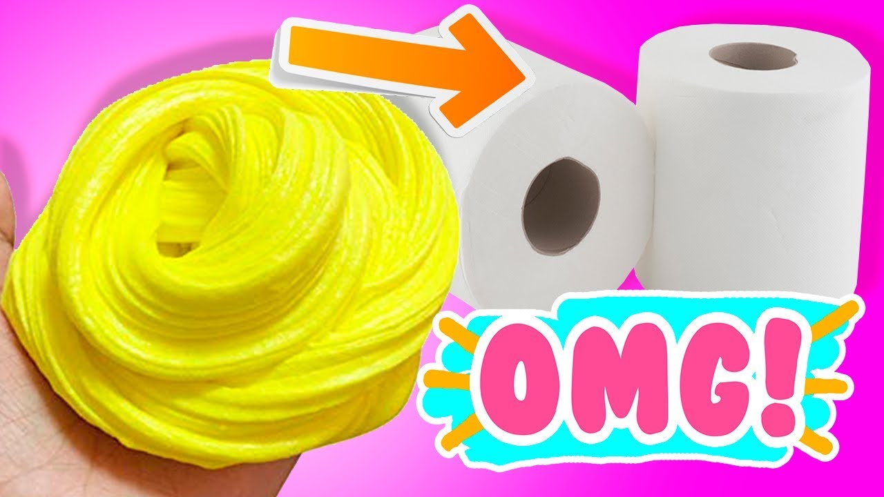 PROBANDO!! SLIME?CON PAPEL DE BAÑO ✰ SIN BORAX - DESMINTIENDO RECETAS  POPULARES!? - YouTube