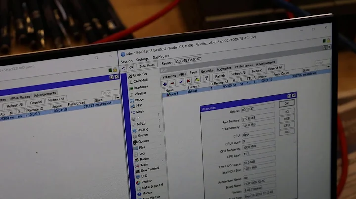 WP2018: @mikrotik_com RB4011 vs CCR1009