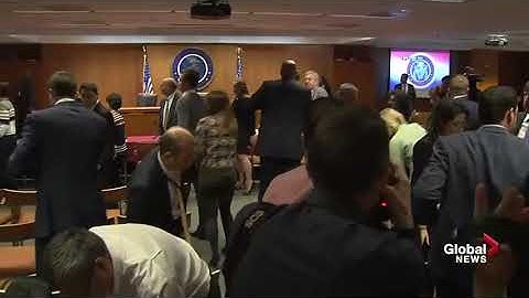 FCC net neutrality vote interrupted by evacuation due to security issue